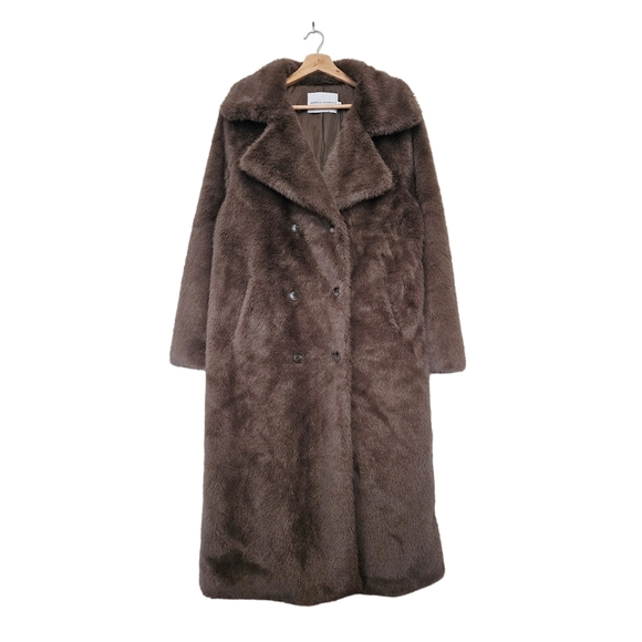 NWT Rebecca Minkoff Long Faux Fur Coat – Size M - Picture 3 of 14